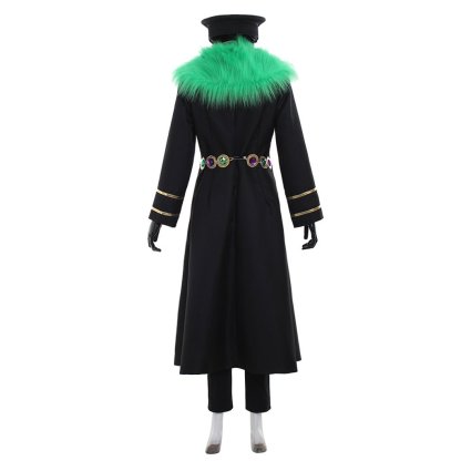 Black and White Moritatsu Three-Leaf Pheasant Cosplay Costume - Nanbaka Inspired-Astricos