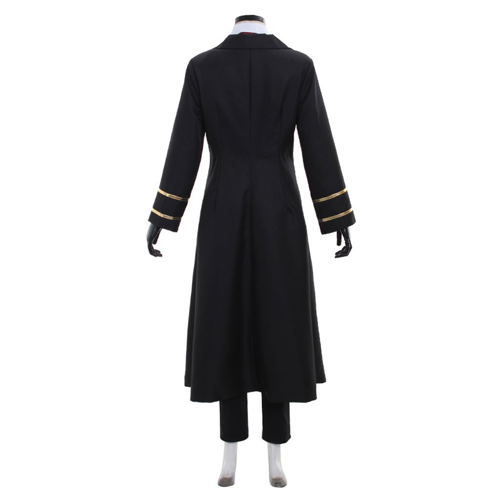 Black and White Moritatsu Three-Leaf Pheasant Cosplay Costume - Nanbaka Inspired-Astricos