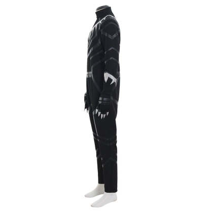 Black Panther Cosplay Costume - Full Outfit with Jumpsuit, Boots, Gloves & Mask-Astricos