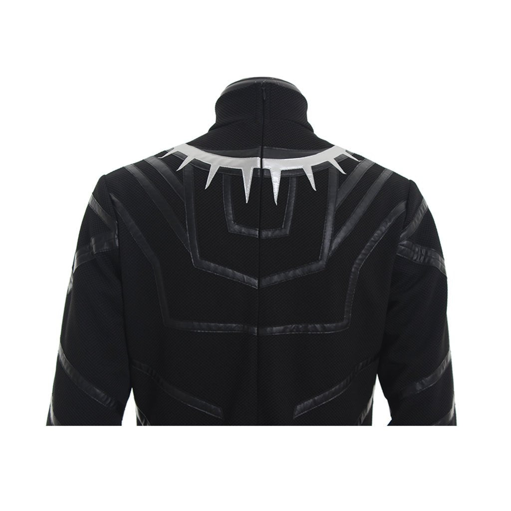 Black Panther Cosplay Costume - Full Outfit with Jumpsuit, Boots, Gloves & Mask-Astricos