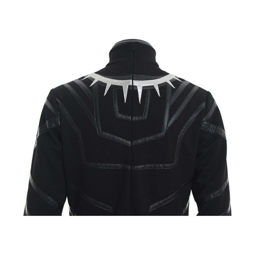Black Panther Cosplay Costume - Full Outfit with Jumpsuit, Boots, Gloves & Mask-Astricos