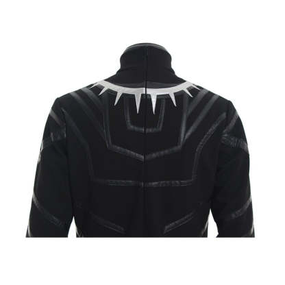Black Panther Cosplay Costume - Full Outfit with Jumpsuit, Boots, Gloves & Mask-Astricos