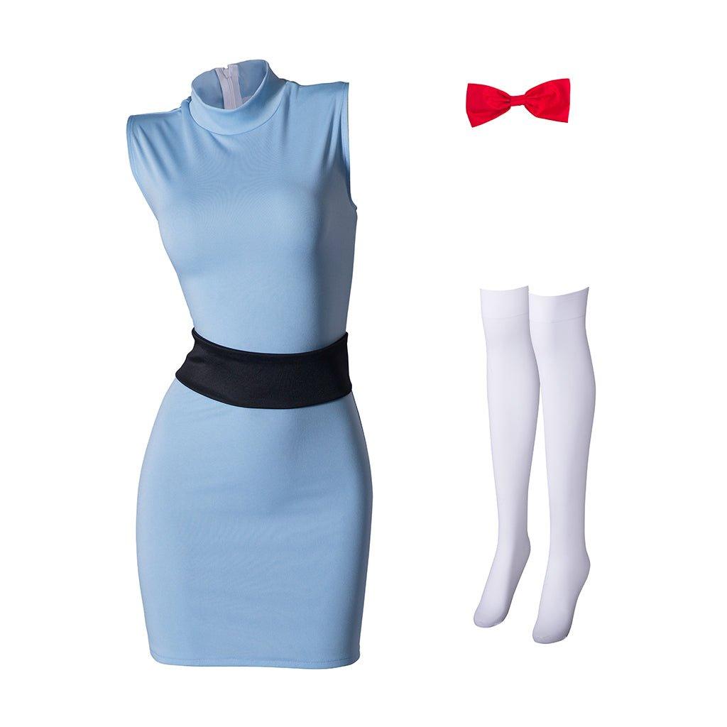 Blossom Bubbles Buttercup Cosplay Costume | Powerpuff Girls Outfits for Women | Halloween & Party-Astricos