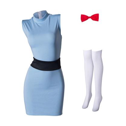 Blossom Bubbles Buttercup Cosplay Costume | Powerpuff Girls Outfits for Women | Halloween & Party-Astricos