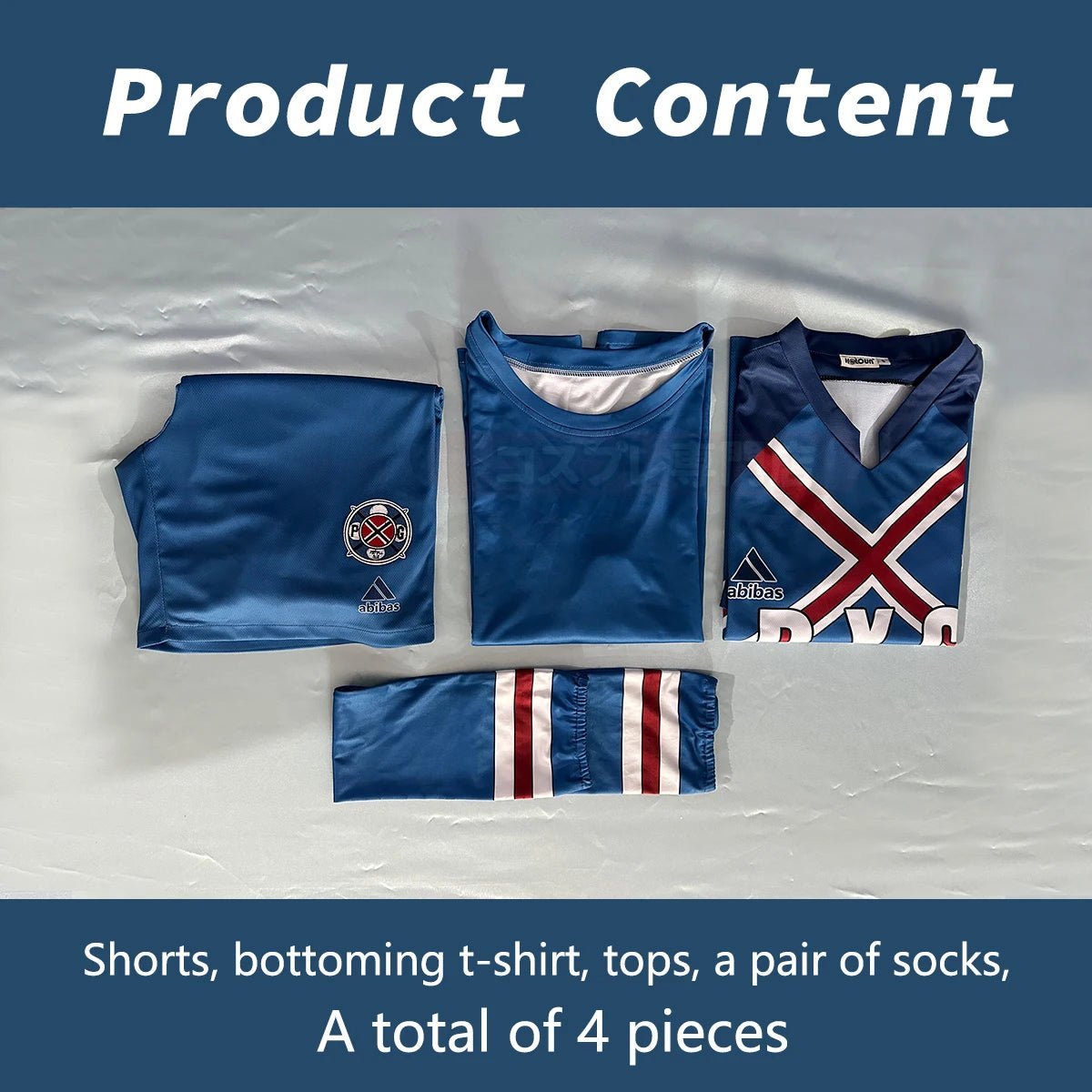 Blue Lock Anime Rin Itoshi & Shidou Ryusei Charles Karasu Cosplay Costume P.X.G Jersey with Wig & Embroidery-Astricos