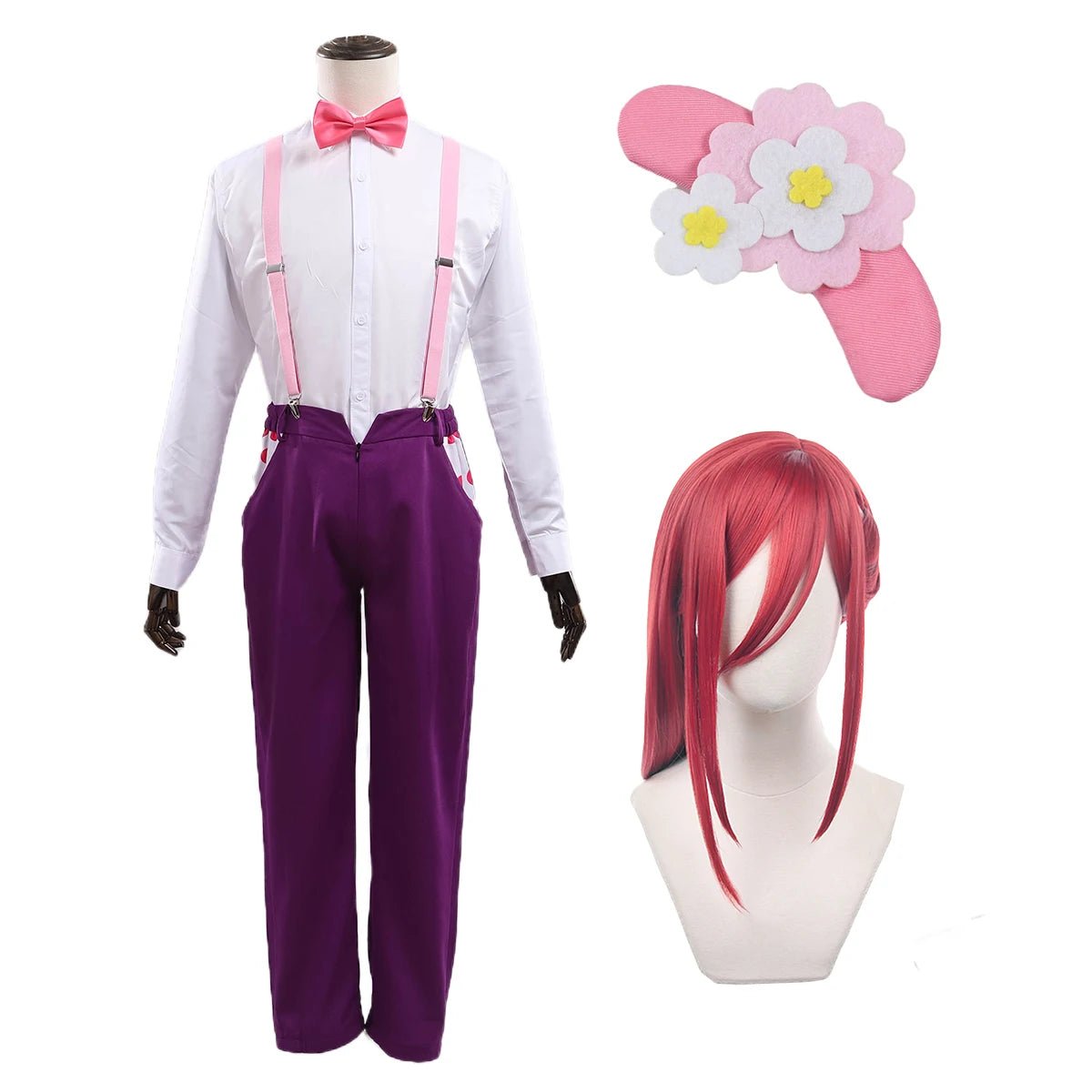 Blue Lock Anime Chigiri Cosplay Costume Wig & Casual Outfit - Astricos-Astricos