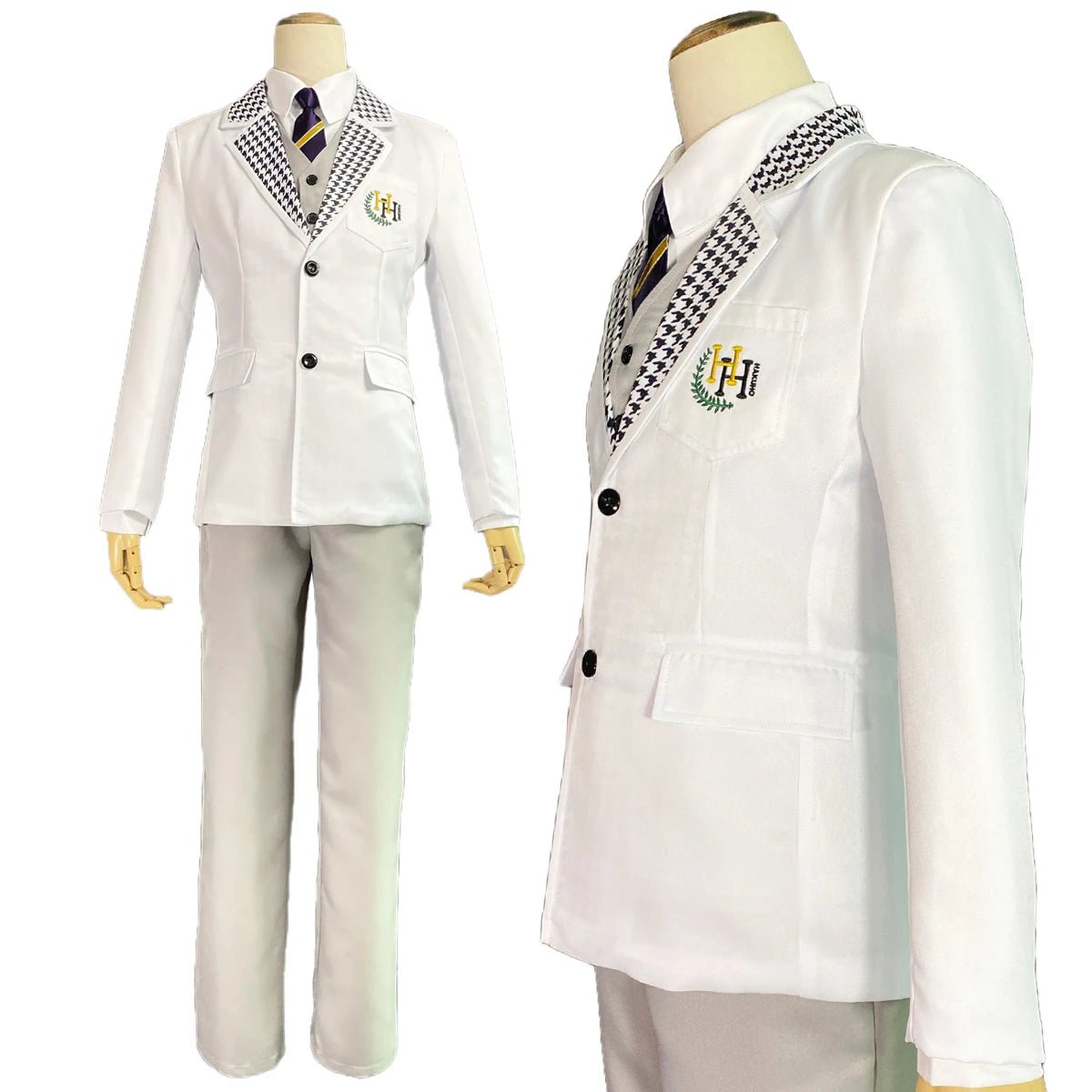 Blue Lock Anime Nagi Reo Mikage Cosplay Costume Wig & DK School Uniform - Astricos-Astricos
