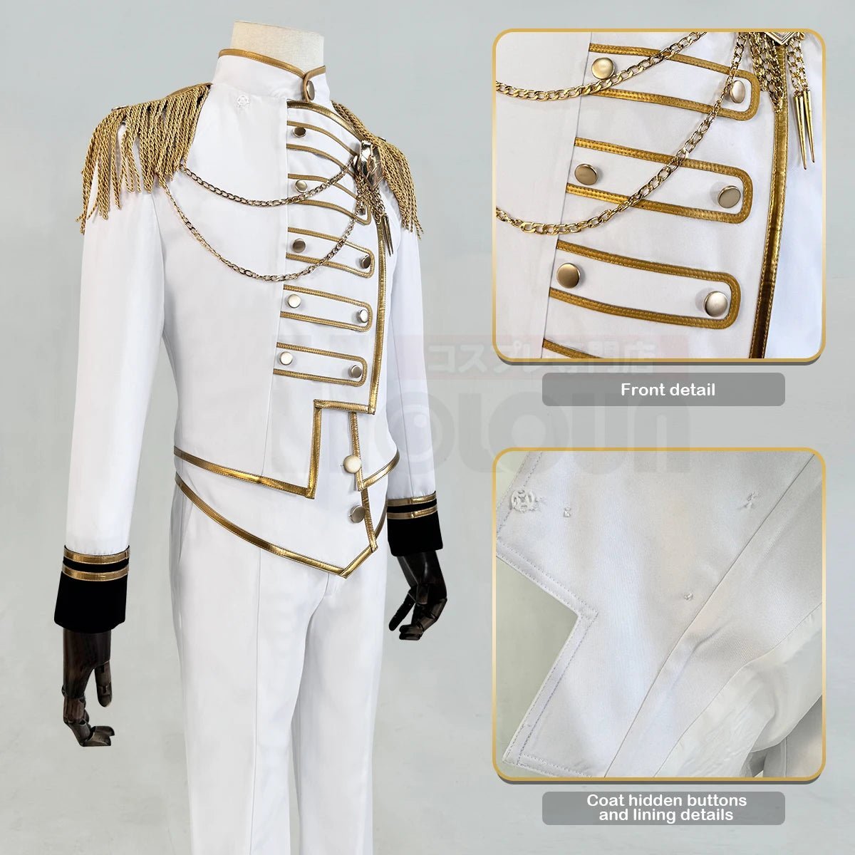Blue Lock Anime Reo Mikage Cosplay Costume - Angels and Demons Series Complete Set-Astricos