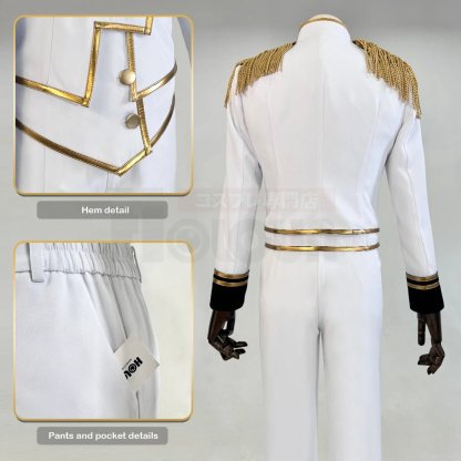 Blue Lock Anime Reo Mikage Cosplay Costume - Angels and Demons Series Complete Set-Astricos