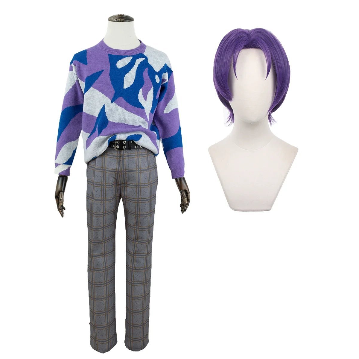 Blue Lock Anime Reo Mikage Cosplay Costume Wig & Outfit - Stylish & Comfortable-Astricos