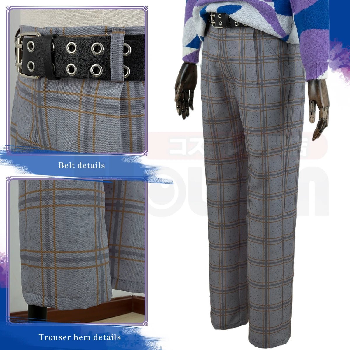 Blue Lock Anime Reo Mikage Cosplay Costume Wig & Outfit - Stylish & Comfortable-Astricos