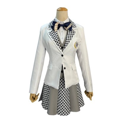 Blue Lock Anime Reo Mikage Cosplay Costume Wig & School Uniform Set-Astricos