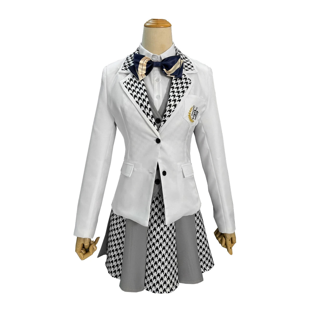 Blue Lock Anime Reo Mikage Cosplay Costume Wig & School Uniform Set-Astricos
