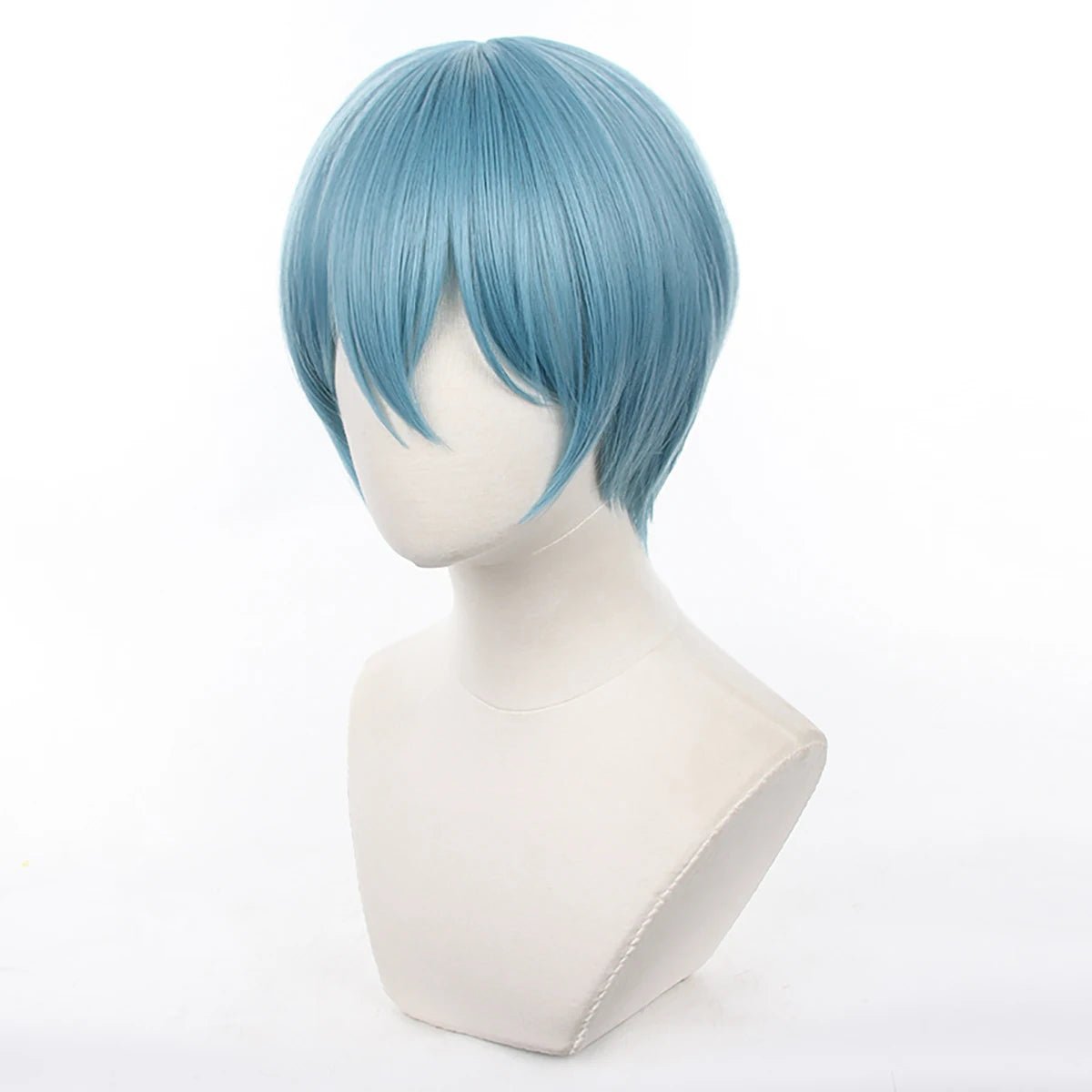 Blue Lock Anime Hiori No.16 Cosplay Wig - Adjustable Rose Net Synthetic Fiber-Astricos