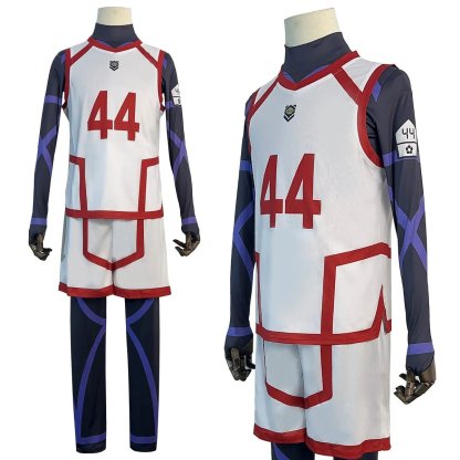 Blue Lock Season 2 Chigiri Cosplay Costume Wig & Football Uniform Set-Astricos