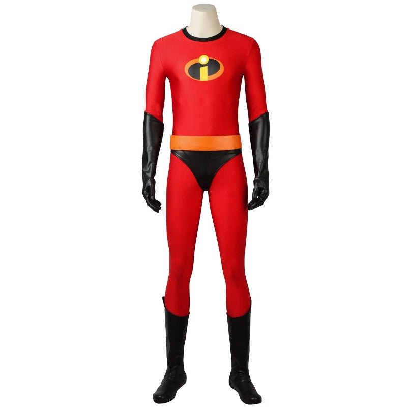 Bob Man Parr Cosplay Costume Jumpsuit - 2023 Anime Halloween Outfit Bodysuit - Astricos