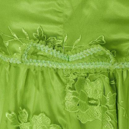 Bridgerton Green Empire Gown - Regency Era Cosplay Costume-Astricos