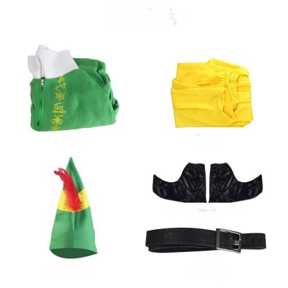 Buddy The Elf Costume for Men - Full Set Movie-Inspired Cosplay for Halloween & Christmas-Astricos