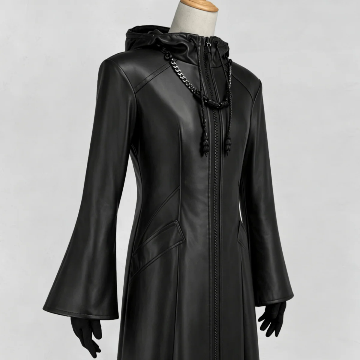 Kingdom Hearts Organization XIII Black Coat Cosplay, Custom-Made for Halloween & Con