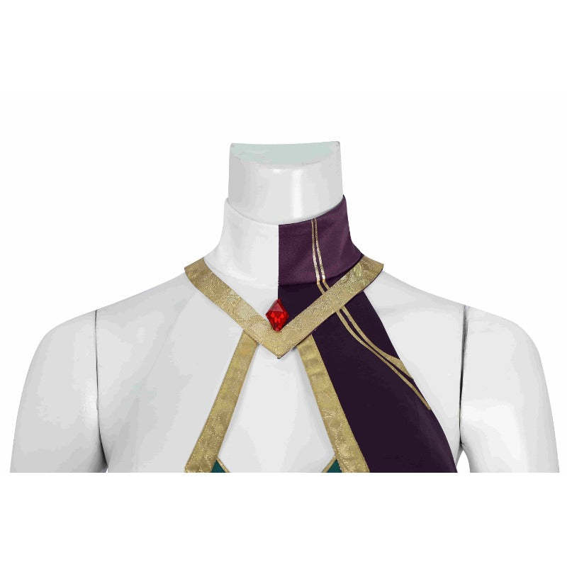 League of Legends Morgana Most Prestigious Witch Cosplay Costume for Women-Astricos