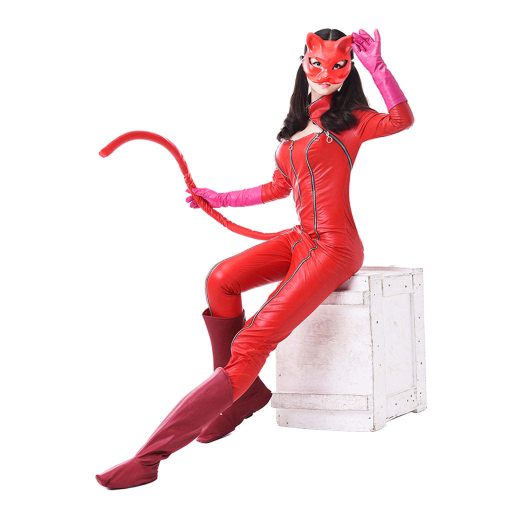 Authentic Persona 5 Ann Takamaki Panther Cosplay Costume - Astricos-Astricos