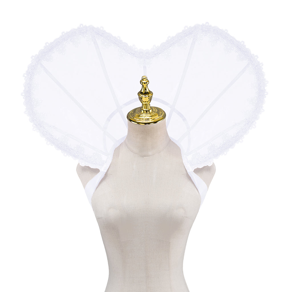 Queen Elizabeth Stand Collar – Authentic Tudor Cosplay Accessory for Historical Reenactments-Astricos