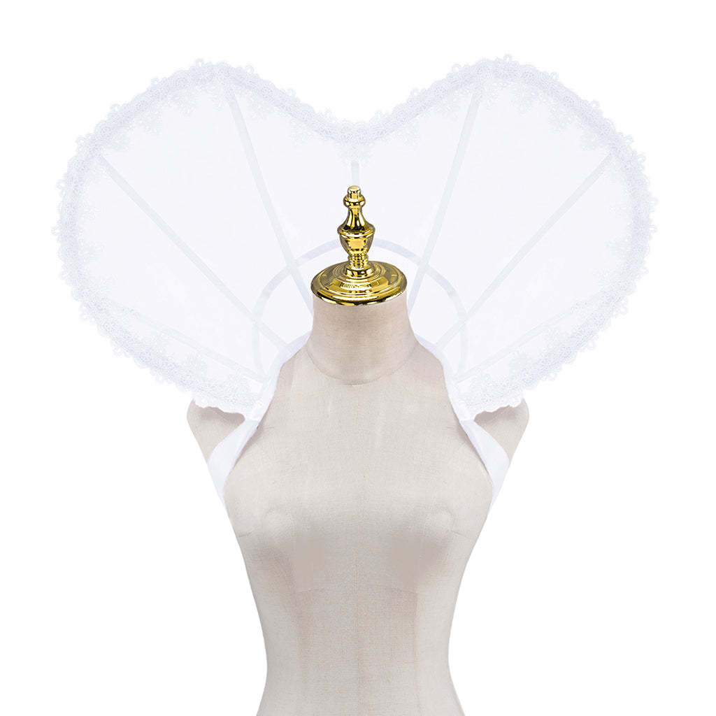 Queen Elizabeth Stand Collar – Authentic Tudor Cosplay Accessory for Historical Reenactments-Astricos