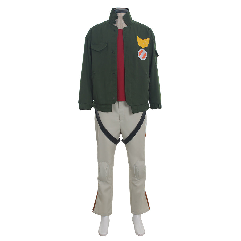 MEGALO BOX Junk Dog Cosplay Costume - Authentic Fighter Outfit-Astricos