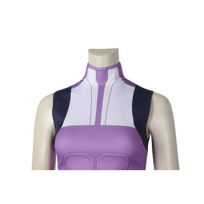Valorant Neon Cosplay Costume – Blue Combat Uniform for Women | Full Set for Halloween & Party | Astricos-Astricos