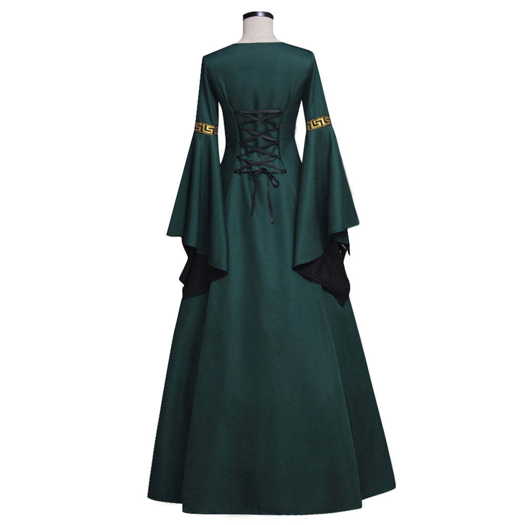 Royal Tudor Regency Princess Costume | Medieval Victorian Masquerade Ball Gown-Astricos