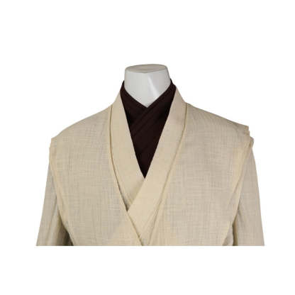 Obi-Wan Kenobi Cosplay Costume Robe Full Set - Perfect for Halloween & Star Wars Parties-Astricos