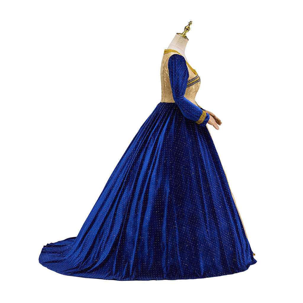 Elegant Women's Medieval Gothic Dress – Timeless Cosplay Costume
