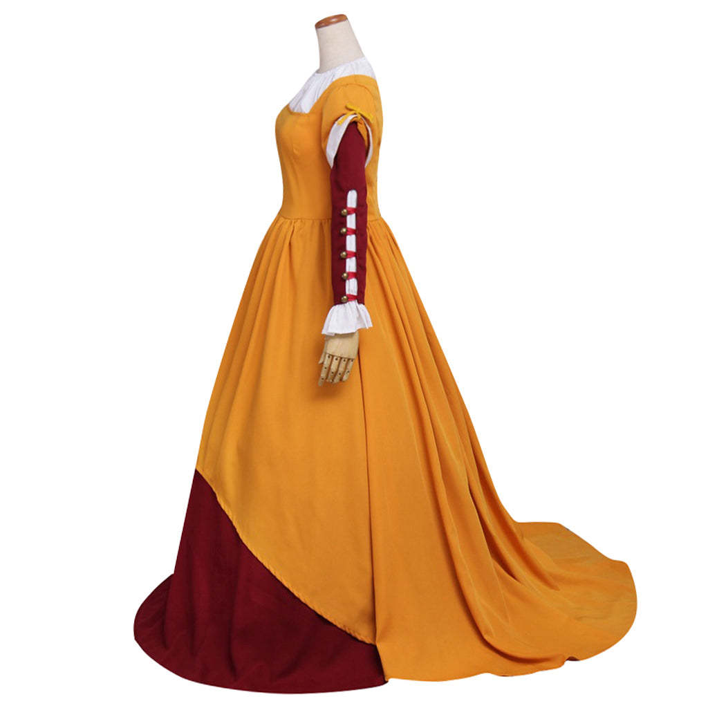 Medieval Gothic Victorian Marie Antoinette Dress for Women - Elegant Masquerade Ball Gown-Astricos