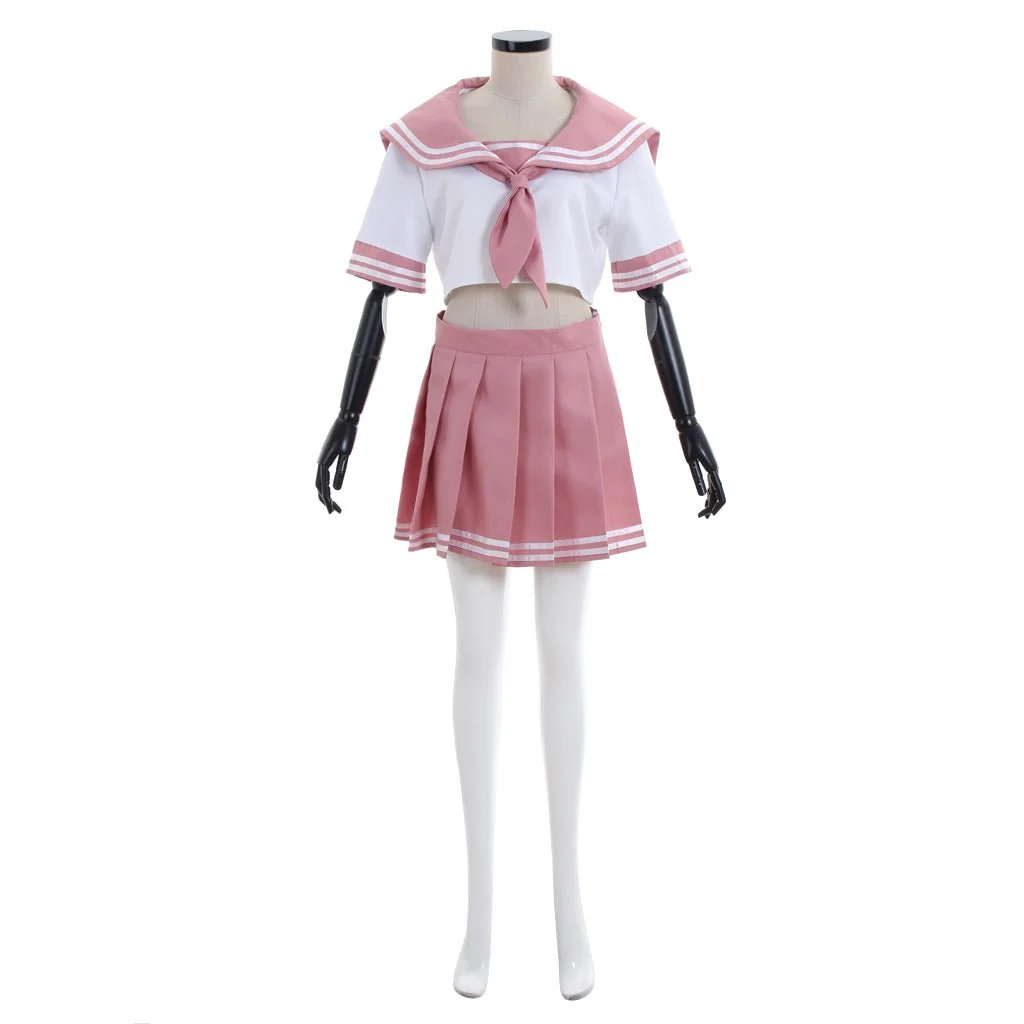 Astricos Fate Grand Order Astolfo Cosplay Costume, Pink White Sailor Uniform Outfit, Custom Size Anime Costume for Halloween, Anime Convention & Cosplay Photoshoot