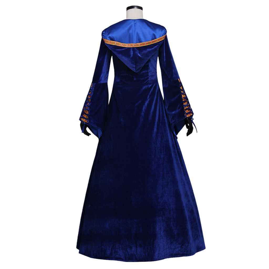 Medieval Retro Southern Dress - Women's Halloween Cosplay Court Noble Robe with Bell Sleeves-Astricos
