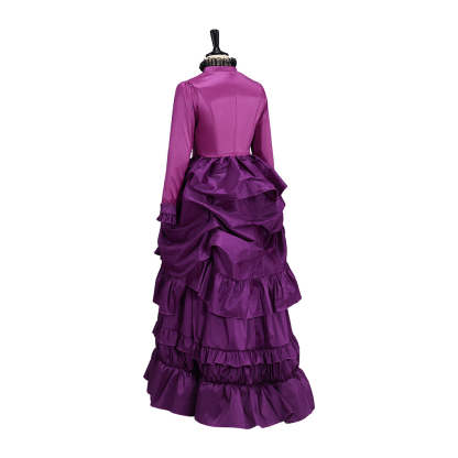 Victoria Rose Pink Cosplay Dress – Elegant & Detailed Women's Costume | Astricos-Astricos