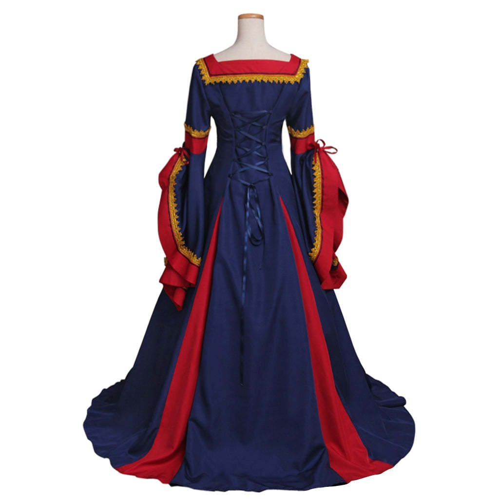 Custom Made Women's Spring Medieval Dress Costume - Vintage Victorian Renaissance Cosplay Gown-Astricos