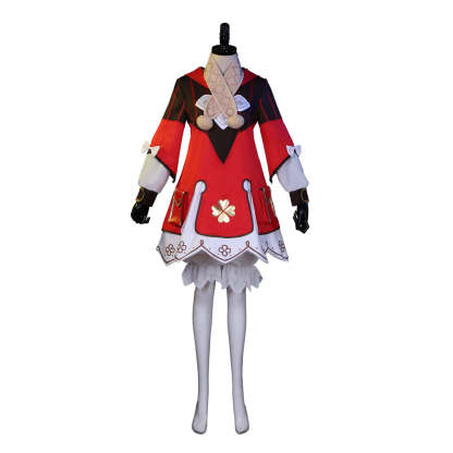 Genshin Impact Klee Cosplay Costume - Full Set with Hat & Accessories | Astricos-Astricos
