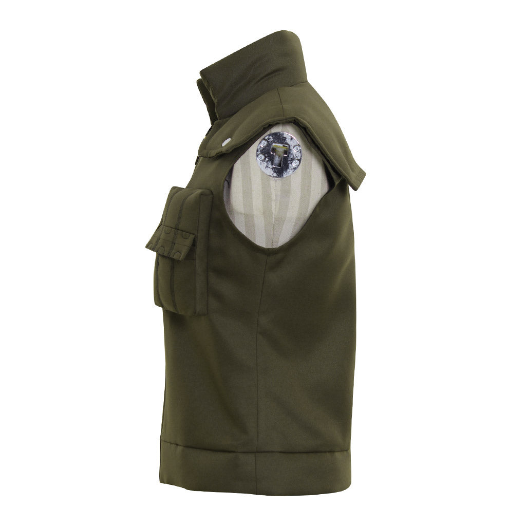 Naruto Hidden Leaf Village Vest - Green Kakashi Hatake Cosplay Costume-Astricos