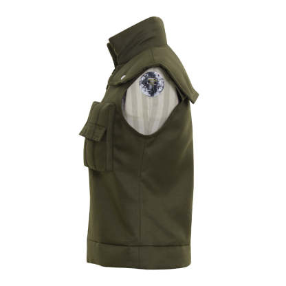 Naruto Hidden Leaf Village Vest - Green Kakashi Hatake Cosplay Costume-Astricos