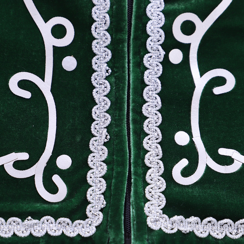 Medieval Tudor King Prince Costume - Velvet Long Sleeve Top, Pants & Cloak | Astricos-Astricos