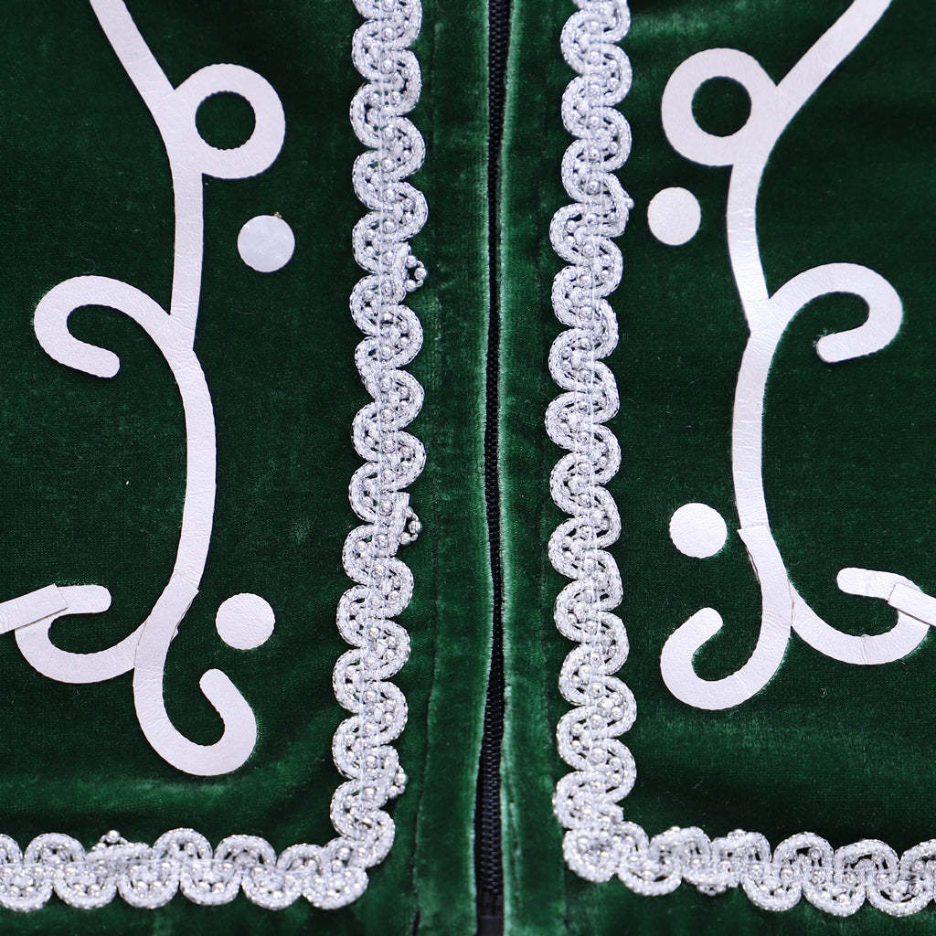 Medieval Tudor King Prince Costume - Velvet Long Sleeve Top, Pants & Cloak | Astricos-Astricos