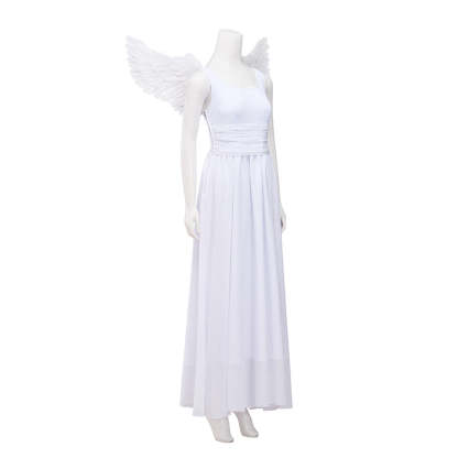 Juliet White Dress Cosplay Costume - Romeo and Julia Inspired-Astricos