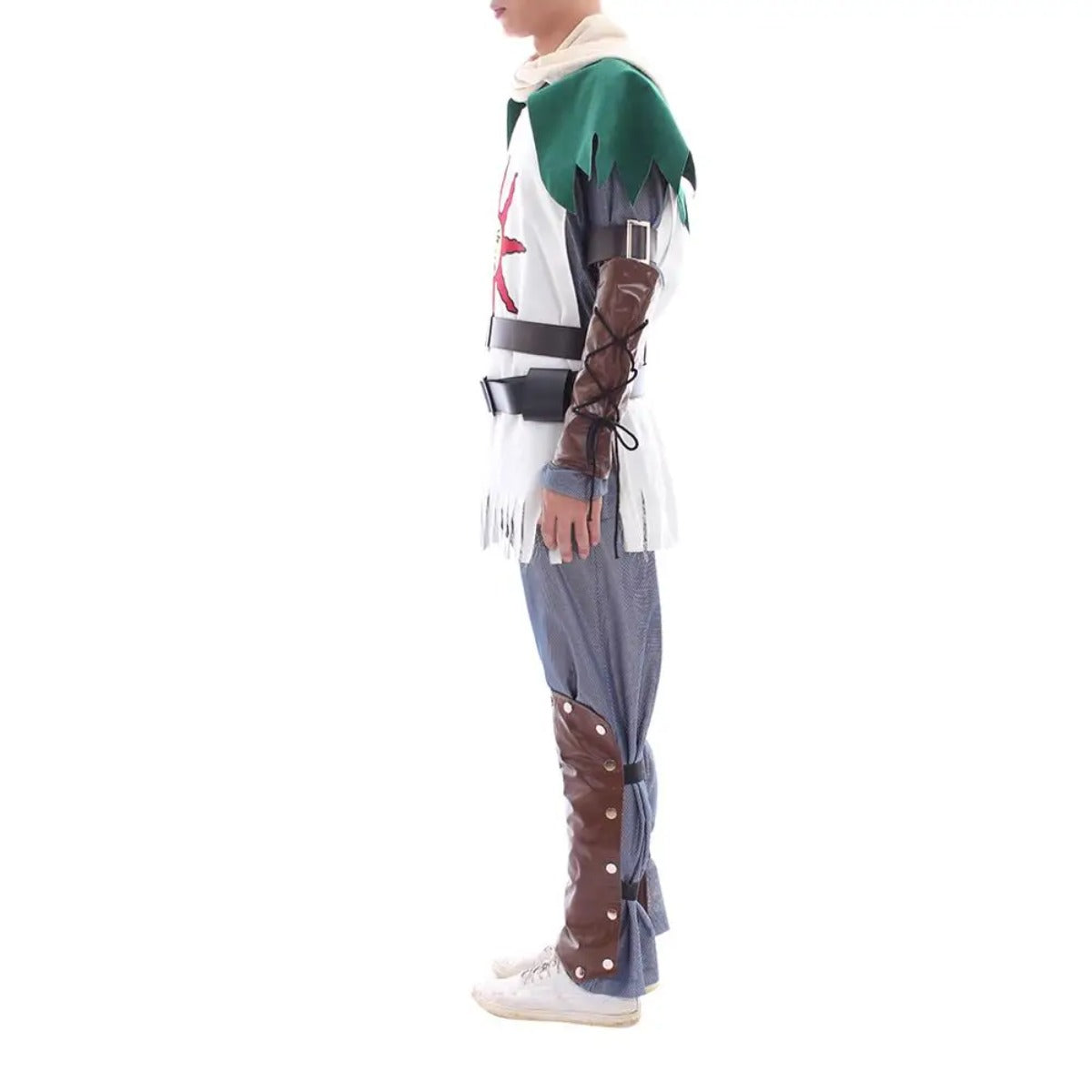 Sun Warrior Solaire Cosplay Costume - Dark Souls Anime Premium Outfit-Astricos
