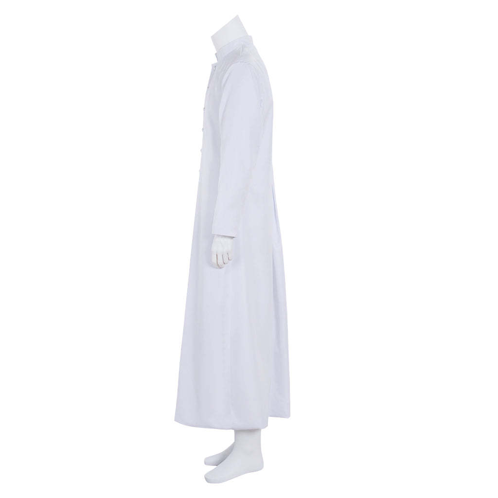 Authentic Men's Clergy Robes Cassock - Church Priest Costume with Standing Collar-Astricos