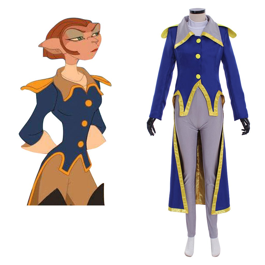 Captain Amelia Cosplay Costume | Treasure Planet Anime Outfit | Astricos-Astricos
