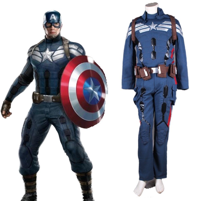 Authentic Captain America Cosplay Costume | High-Quality & Durable | Astricos-Astricos