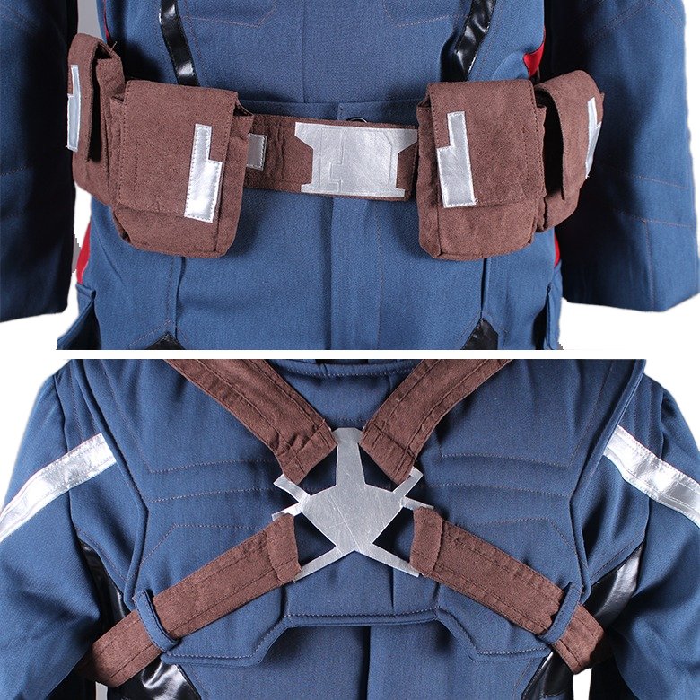 Authentic Captain America Cosplay Costume | High-Quality & Durable | Astricos-Astricos