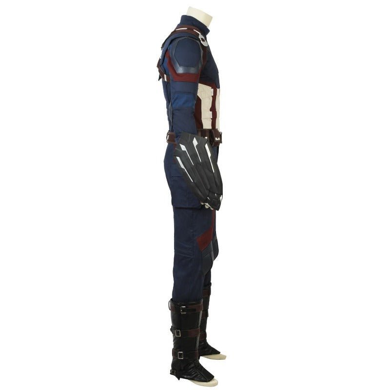 Captain America Steve Rogers Infinity War Cosplay Costume | Astricos-Astricos