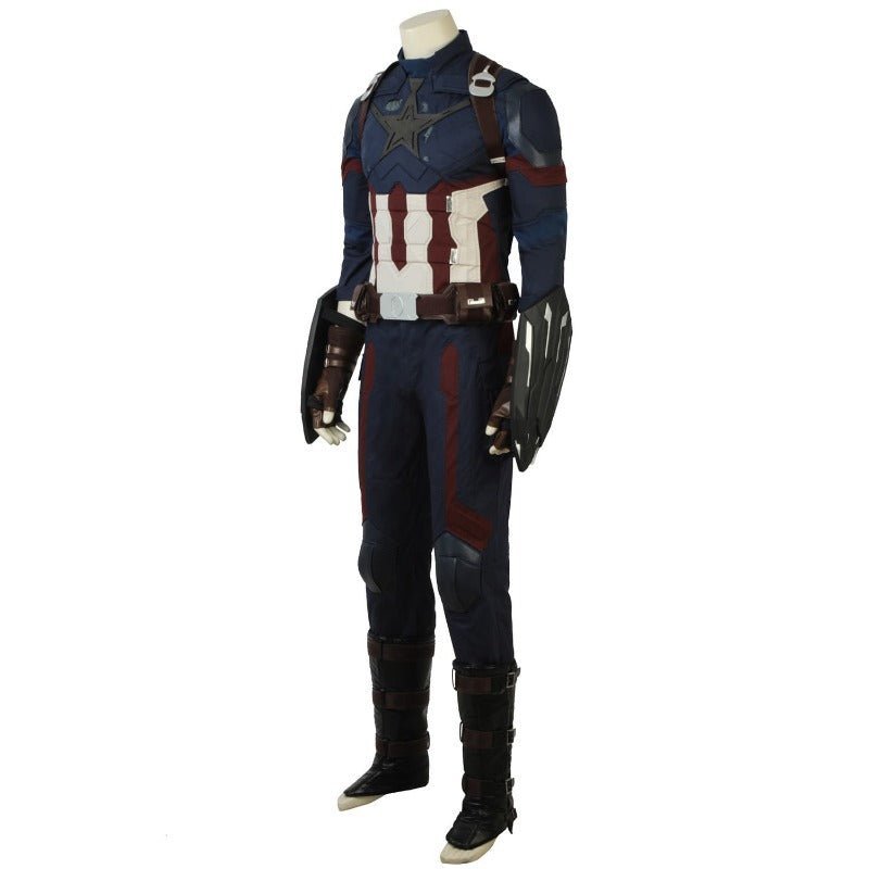 Captain America Steve Rogers Infinity War Cosplay Costume | Astricos-Astricos